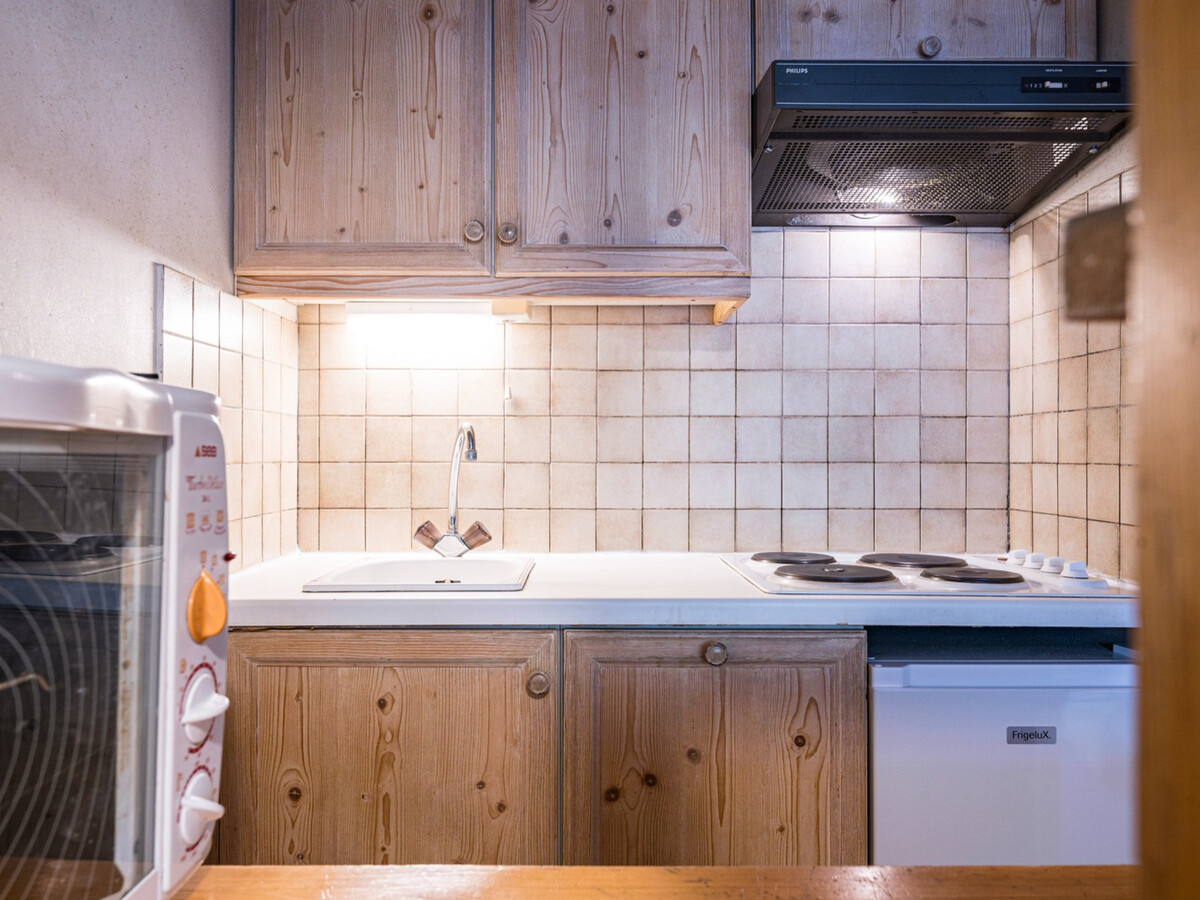 Studio cabine 27m² centre Val-d'Isère, terrasse Sud - Photo 8