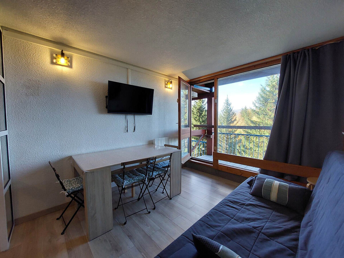 Studio 25m² skis aux pieds, balcon Sud-Ouest aux Arcs - Photo 2