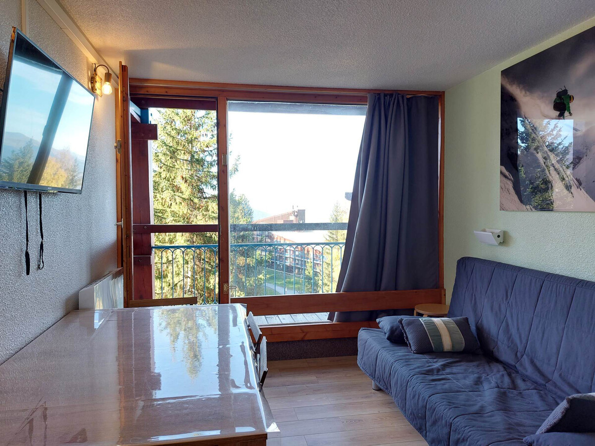 Studio 25m² skis aux pieds, balcon Sud-Ouest aux Arcs - Photo 9