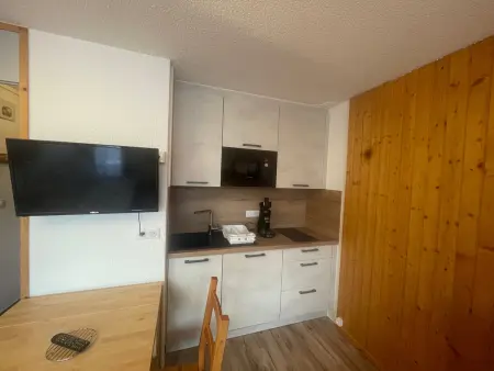 Studio 19m² rénové Plagne Villages, pied des pistes : photo 4