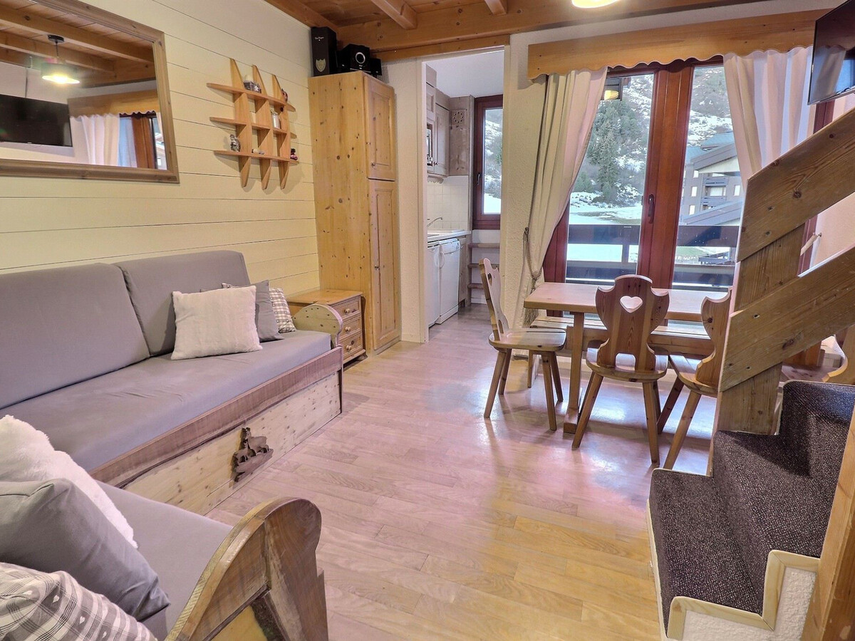 Duplex 3 pièces 6 personnes, balcon sud-ouest à Méribel - Photo 1
