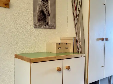 Studio cabine 5 pers. aux Arcs 1800, balcon Sud-Ouest : photo 8