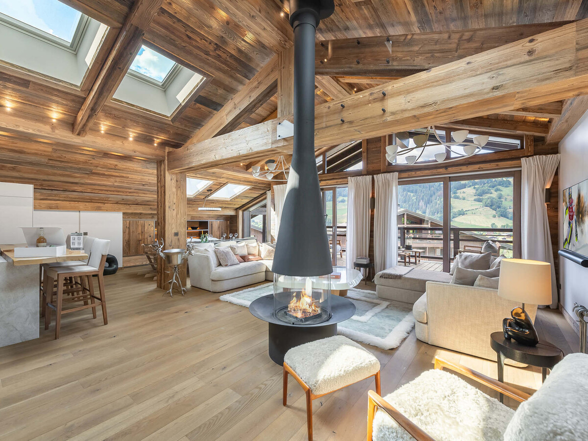 Penthouse Stallion A24 à Megève, 10 pers., piscine - Photo 4