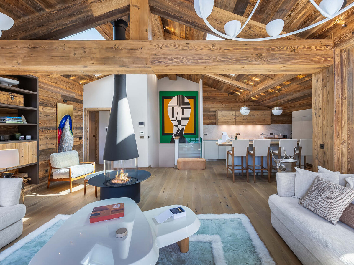 Penthouse Stallion A24 à Megève, 10 pers., piscine - Photo 5
