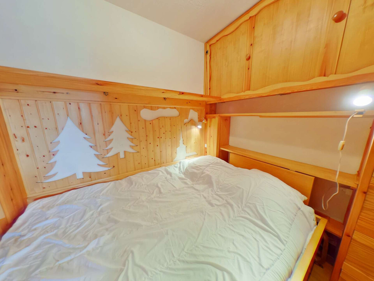 Studio cabine 5 pers aux Saisies, balcon sud - Photo 6