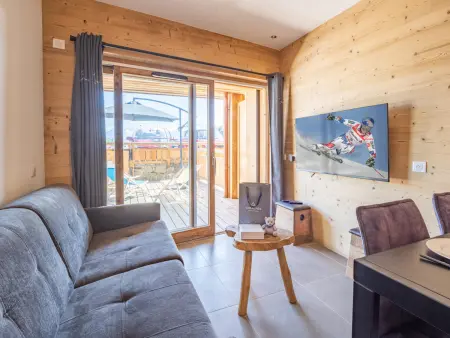 Appartement 4 pers. centre Alpe d'Huez, terrasse sud : photo 3