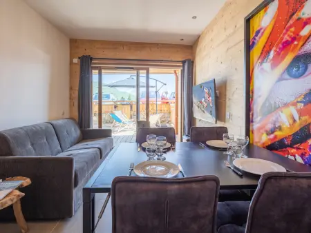 Appartement 4 pers. centre Alpe d'Huez, terrasse sud : photo 4