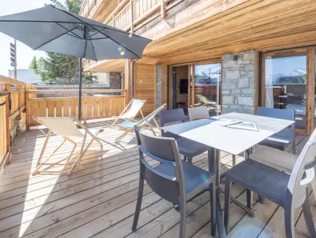 Appartement 4 pers. centre Alpe d'Huez, terrasse sud : photo 8