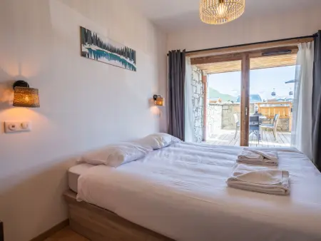 Appartement 4 pers. centre Alpe d'Huez, terrasse sud : photo 10