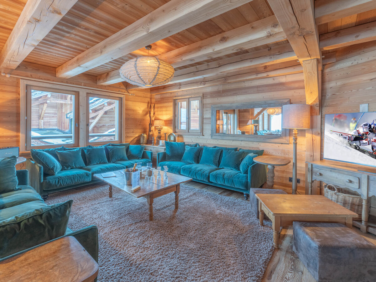 Chalet 14 pers. ski aux pieds avec spa à Huez - Photo 1