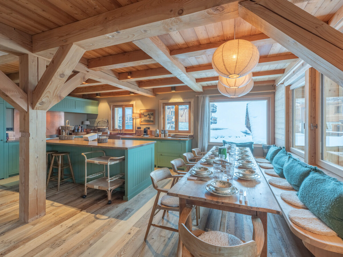 Chalet 14 pers. ski aux pieds avec spa à Huez - Photo 3