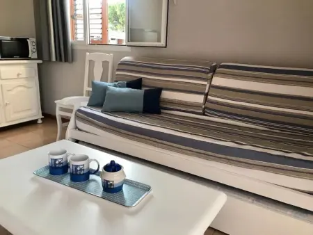 Appartement familial avec piscine et jardin, à 200m de la plage, La Pineda : photo 3