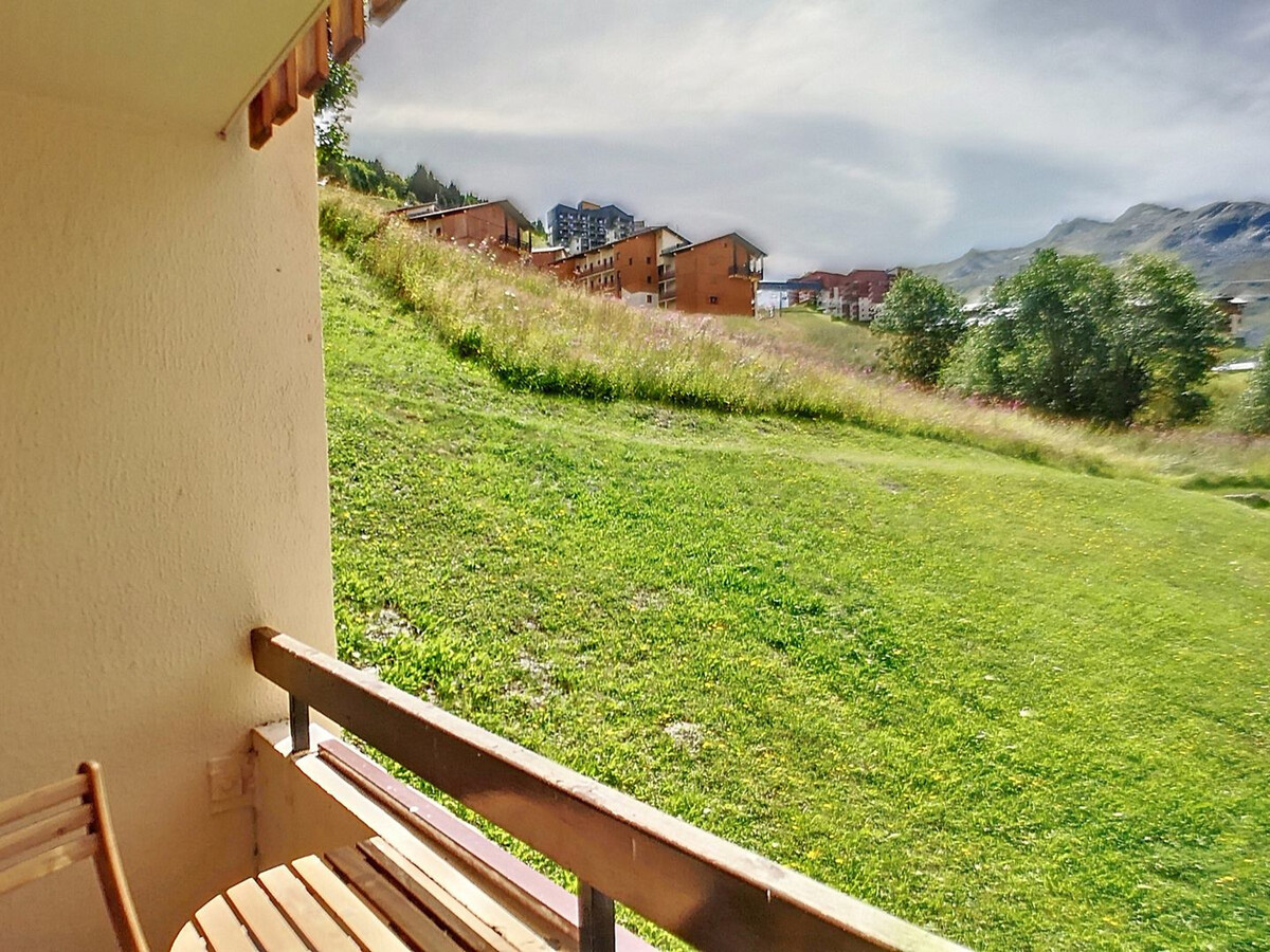 Studio cabine 4 pers aux Menuires, balcon sud, garage - Photo 11