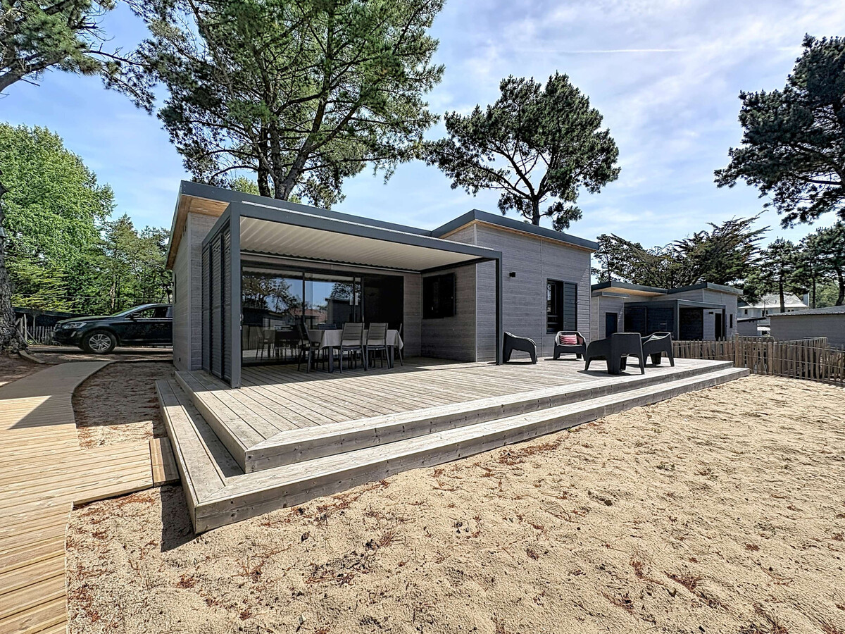 Chalet 6 pers. piscine chauffée à Jullouville - Photo 1