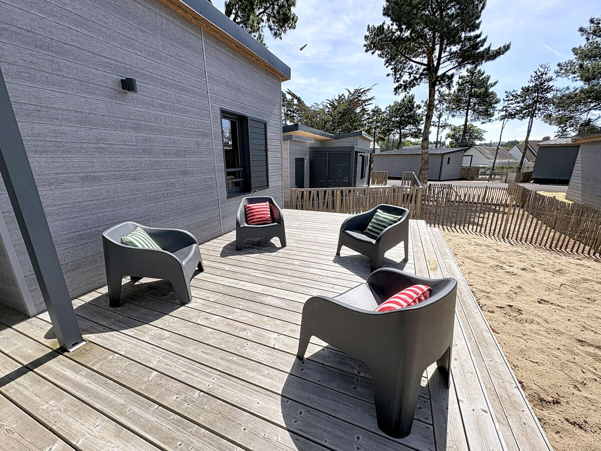 Chalet 6 pers. piscine chauffée à Jullouville - Photo 13