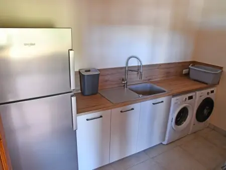 Grand gîte rénové, piscine intérieure chauffée, 14 pers. à Cheffois : photo 20