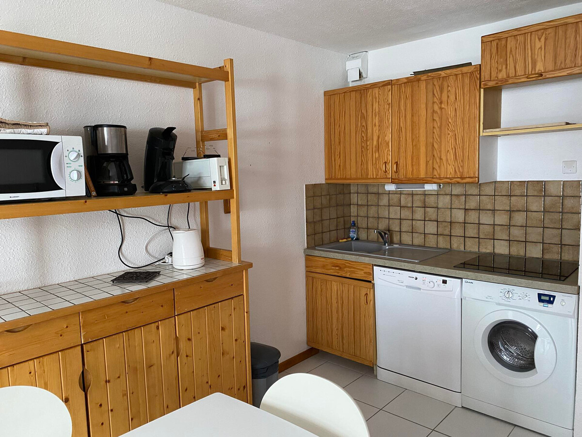 Appartement 2 pièces cabine Valloire, balcon Sud-Est - Photo 4