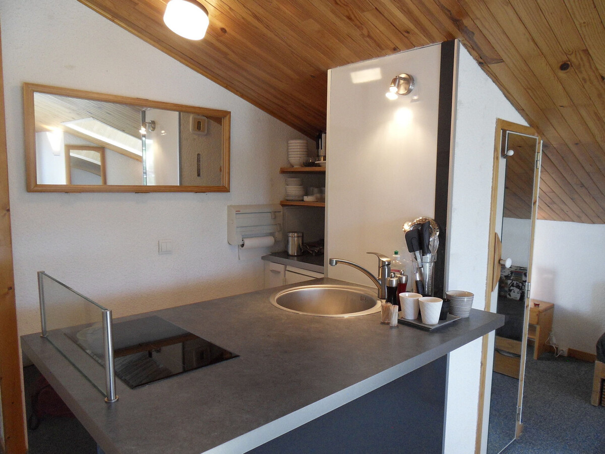 Studio 4 pers. Belle Plagne, balcon vue pistes, animaux OK - Photo 7