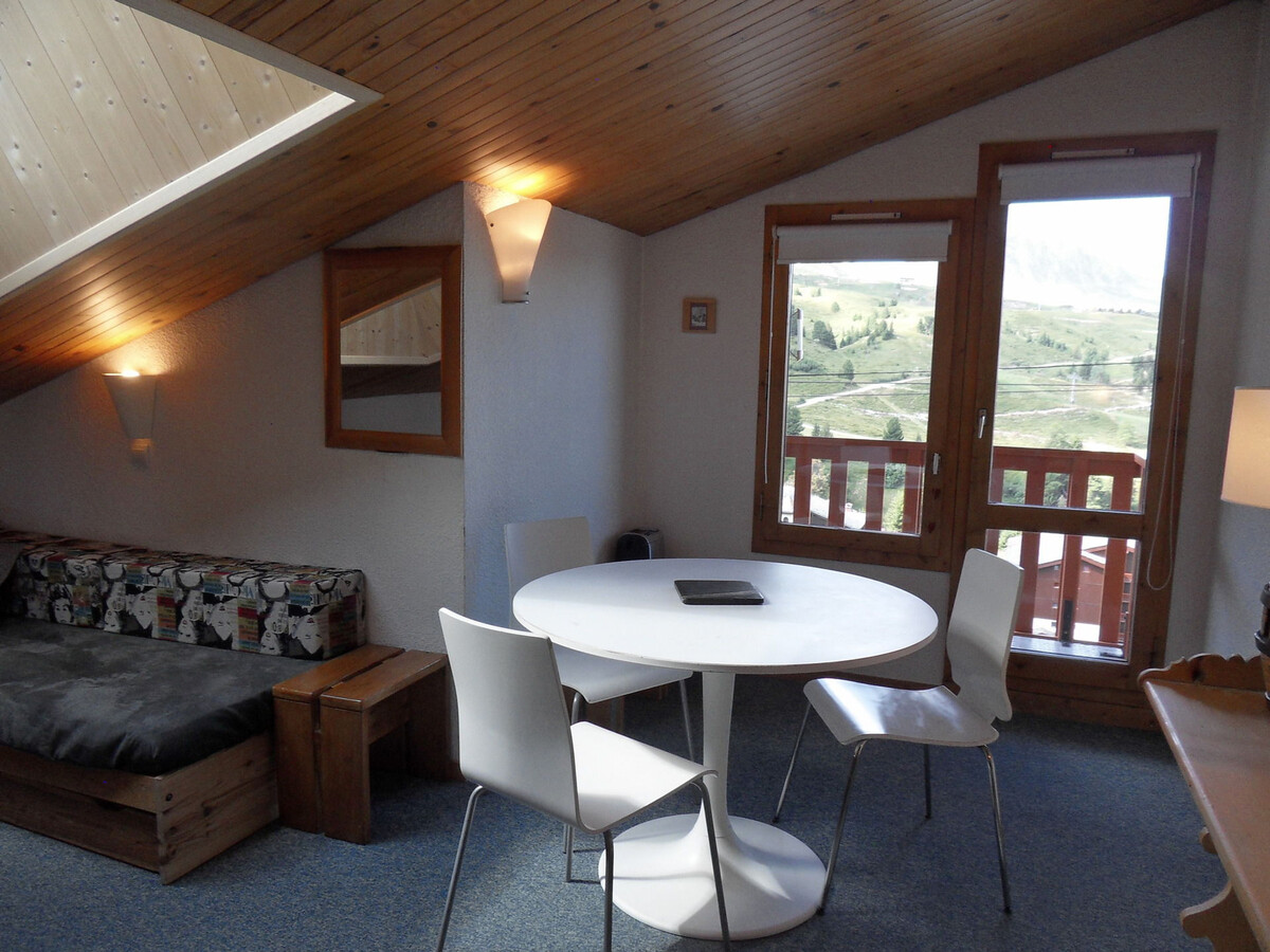 Studio 4 pers. Belle Plagne, balcon vue pistes, animaux OK - Photo 8