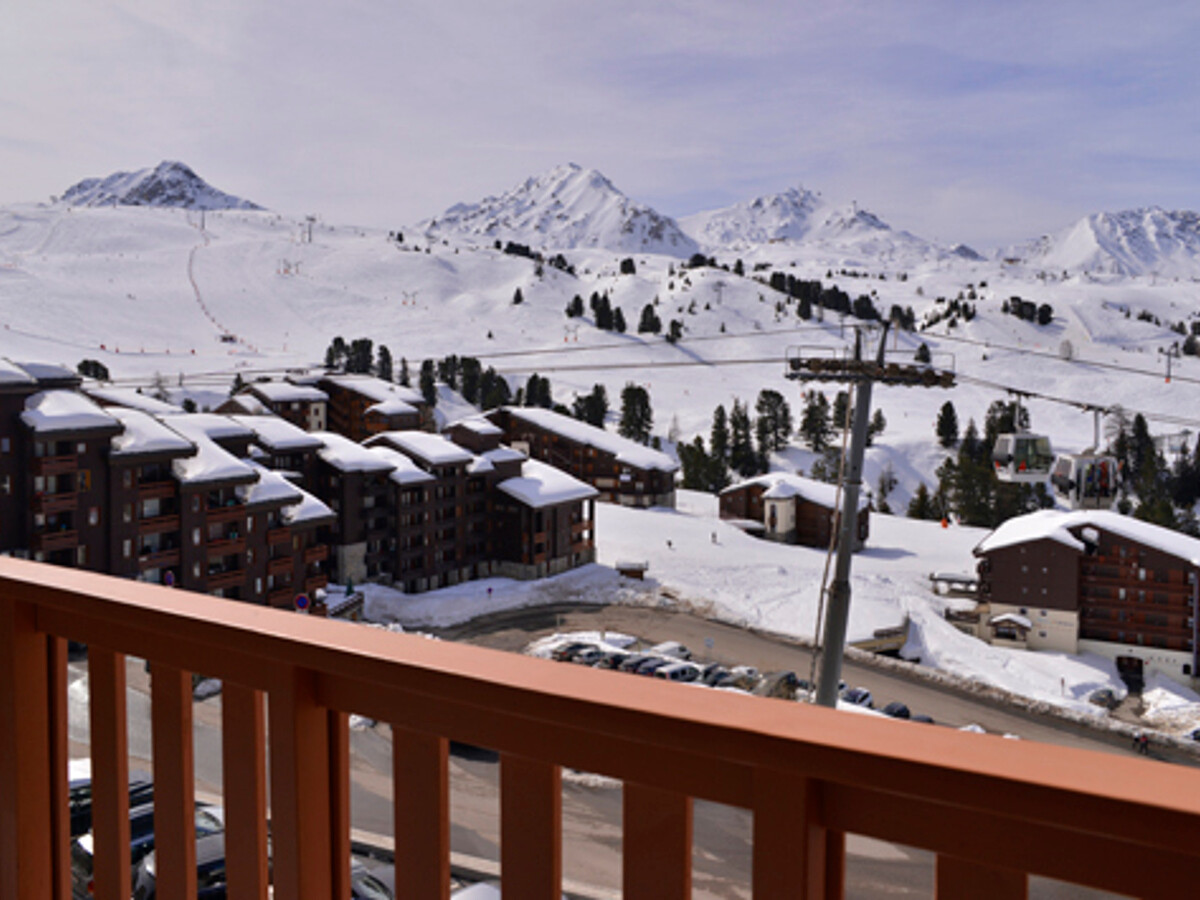 Studio 4 pers. Belle Plagne, balcon vue pistes, animaux OK - Photo 10