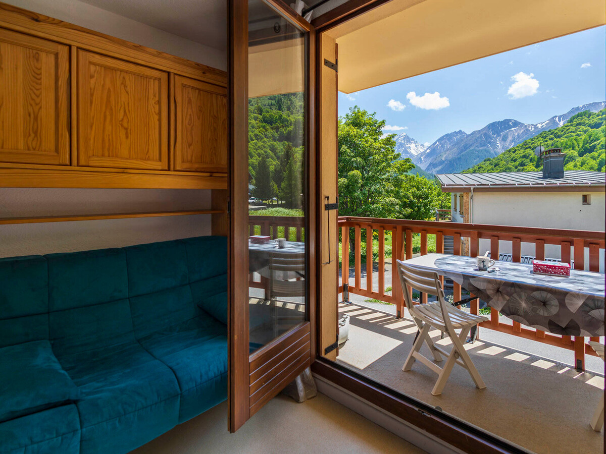 Appartement 2 pièces cabine Valloire, 4 pers, balcon sud - Photo 12