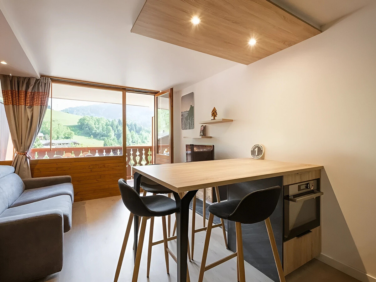 Studio 22 m² La Clusaz, balcon sud, garage & pistes à 250 m - Photo 1