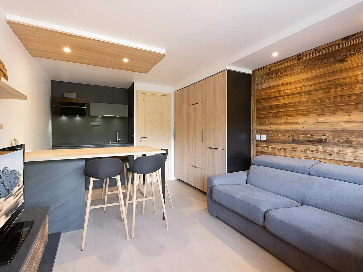 Studio 22 m² La Clusaz, balcon sud, garage & pistes à 250 m - Photo 2