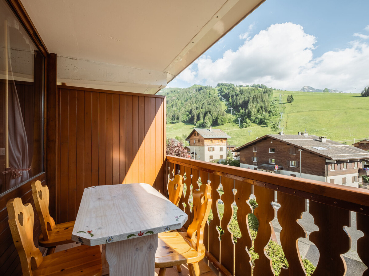 Studio 22 m² La Clusaz, balcon sud, garage & pistes à 250 m - Photo 3