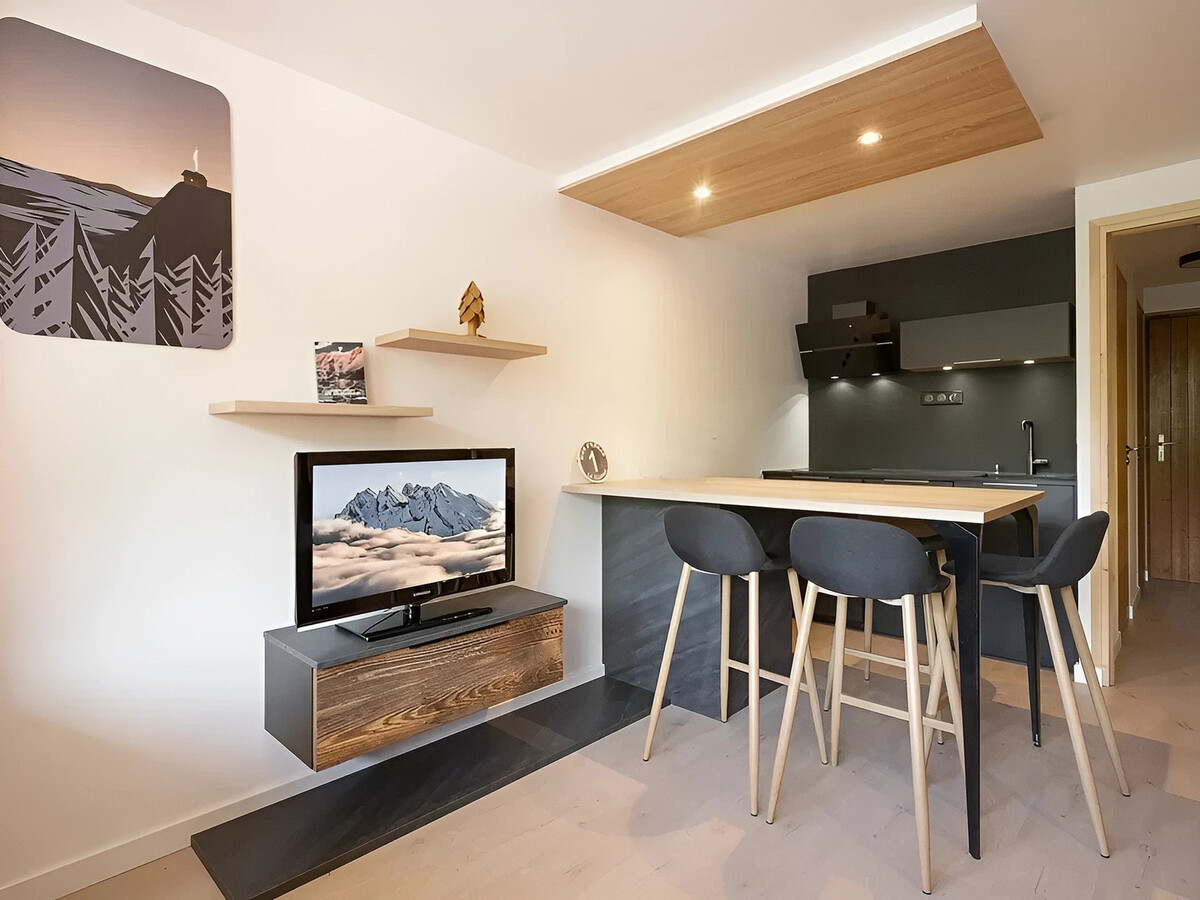 Studio 22 m² La Clusaz, balcon sud, garage & pistes à 250 m - Photo 4