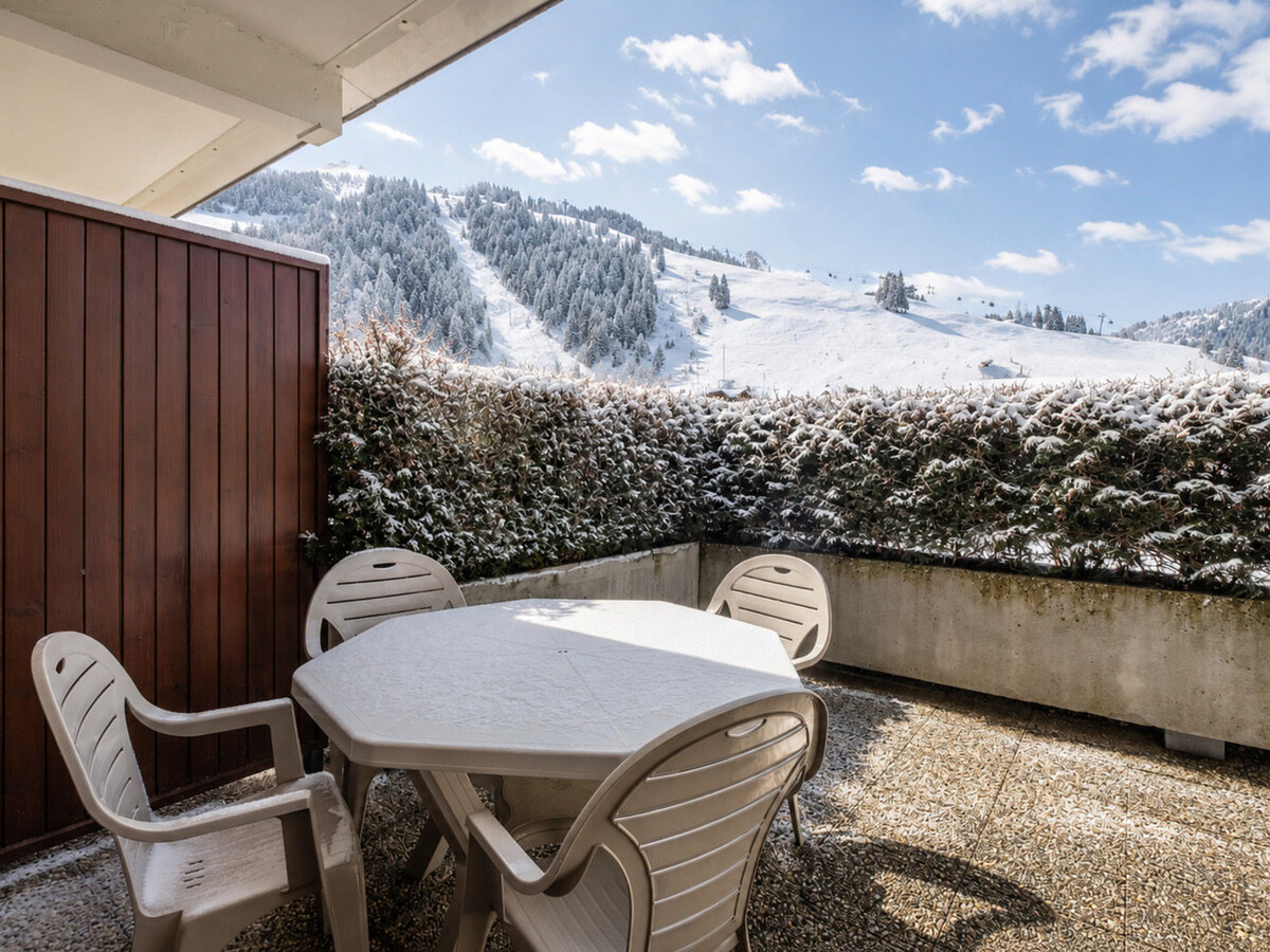Studio 3* La Clusaz, terrasse sud, 250 m des pistes - Photo 9
