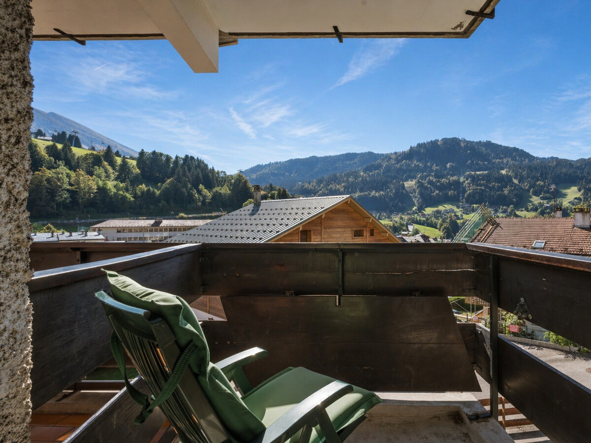Studio 23 m² plein sud à La Clusaz, balcon montagne - Photo 8