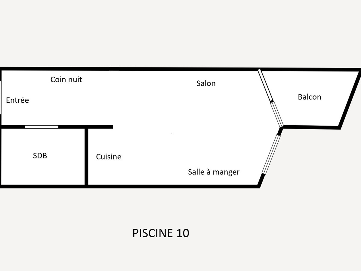 Studio 23 m² plein sud à La Clusaz, balcon montagne - Photo 9