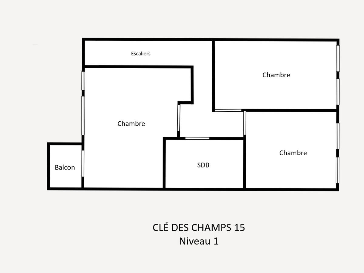 Cle des Champs 15, 8 pers, 70m de piste, garage - Photo 15