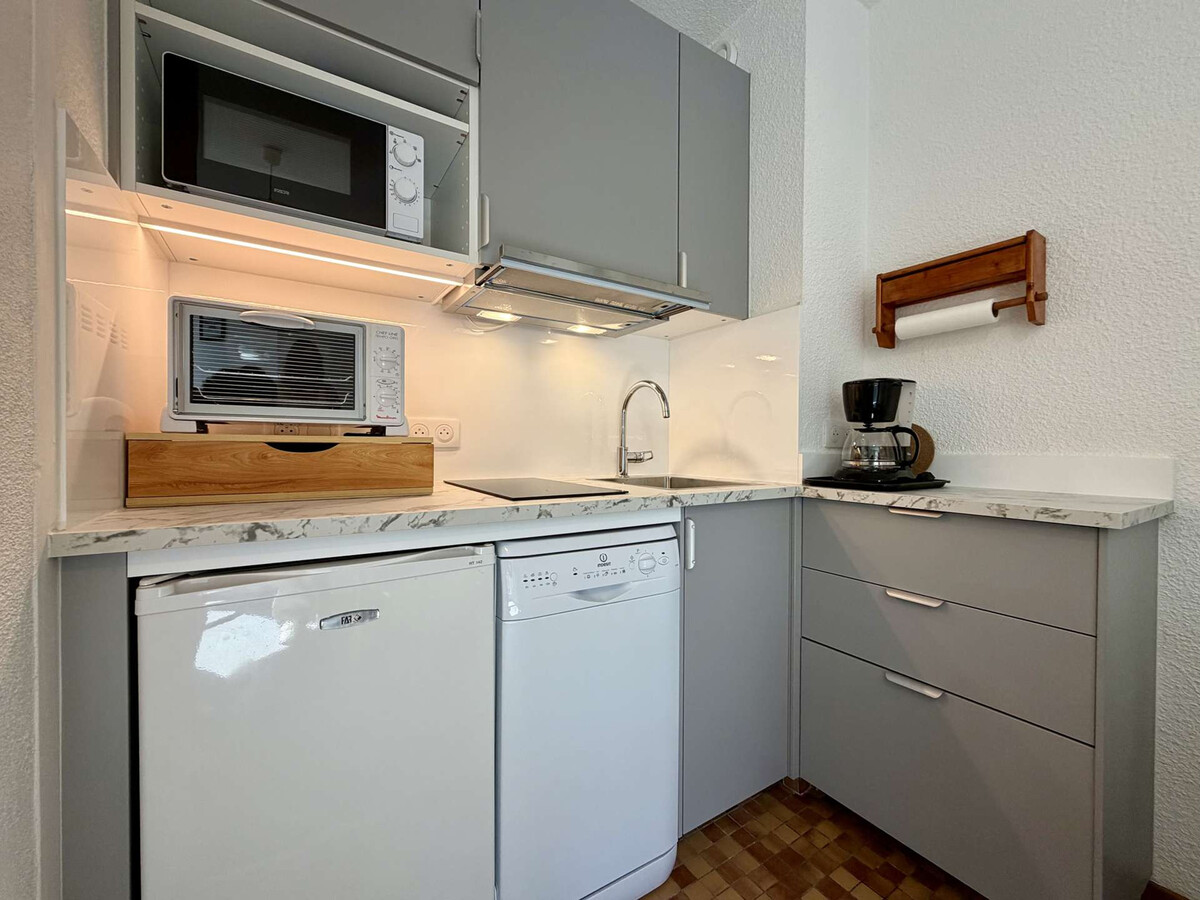 Studio 4 couchages centre Vars, 100m des pistes - Photo 2