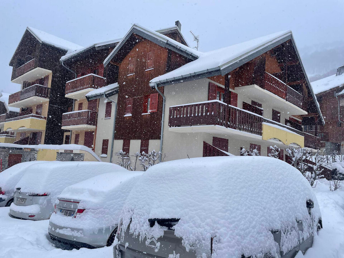 Appartement 4 pers. Valloire, terrasse sud 13,5m² - Photo 10