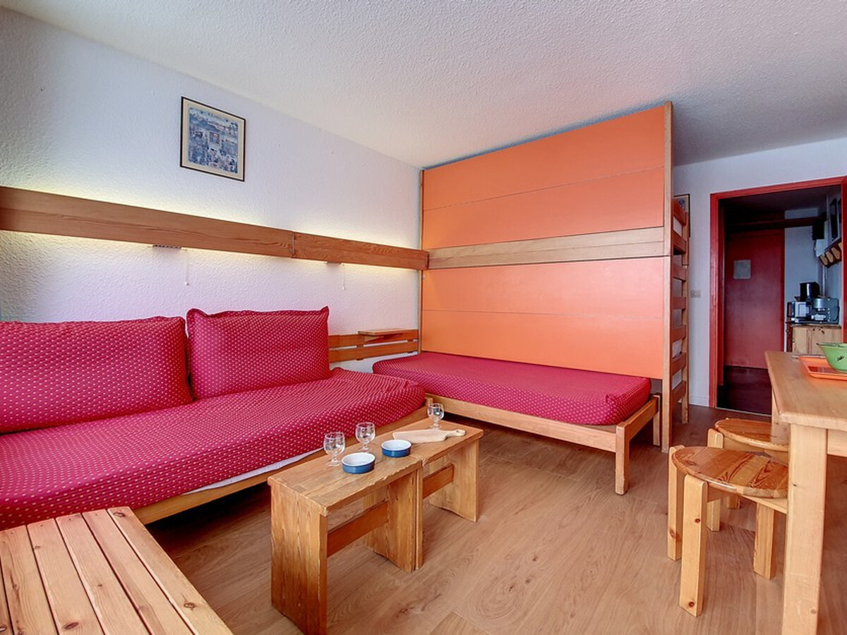 Studio 24m² balcon Sud aux Menuires, 4 personnes - Photo 3