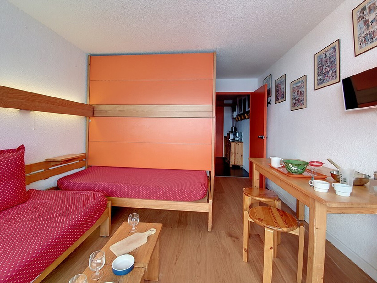 Studio 24m² balcon Sud aux Menuires, 4 personnes - Photo 5