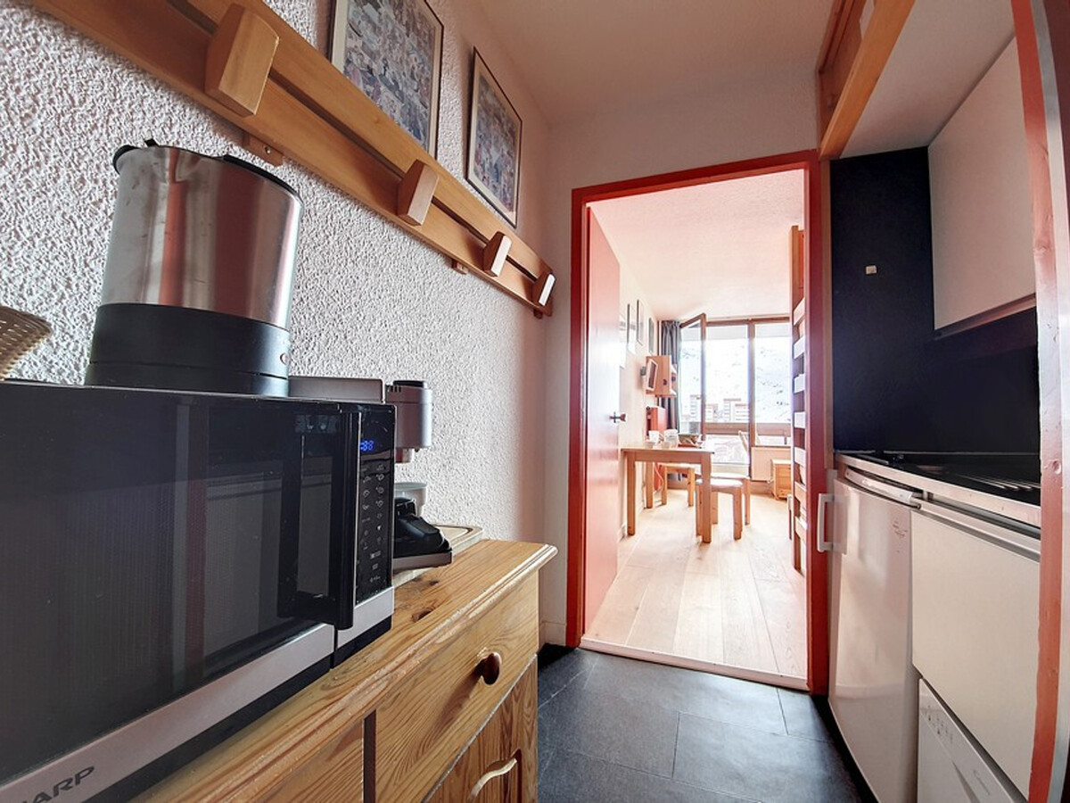 Studio 24m² balcon Sud aux Menuires, 4 personnes - Photo 8