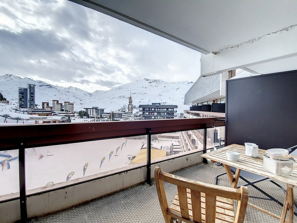 Studio 24m² balcon Sud aux Menuires, 4 personnes - Photo 10