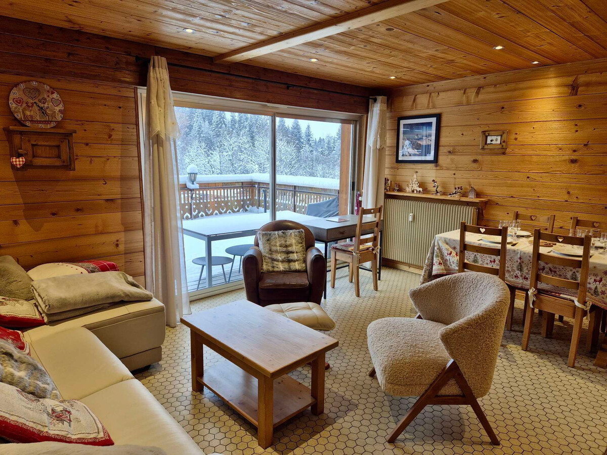 Appartement 3 pièces Les Gets, 200m des pistes - Photo 1