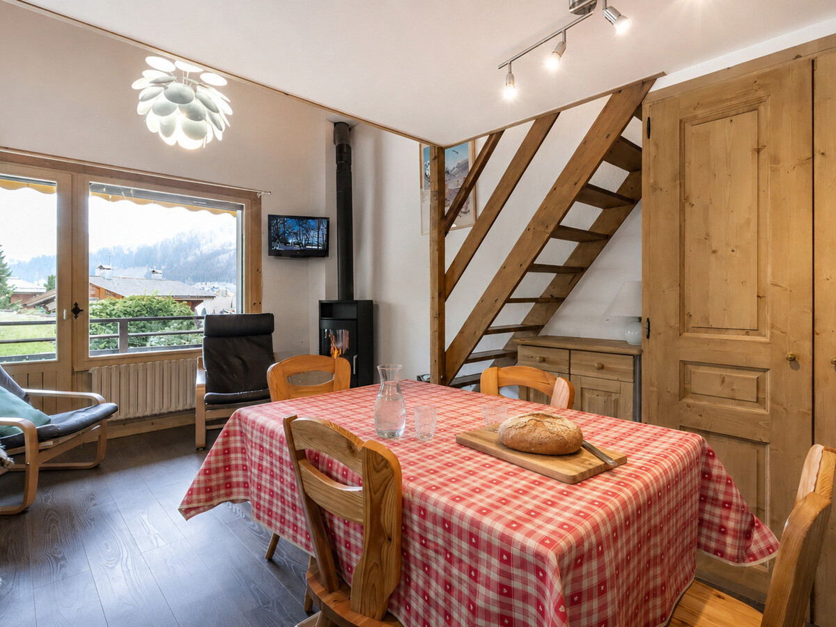 Appartement 3* La Clusaz, 650 m pistes, poêle bois - Photo 1