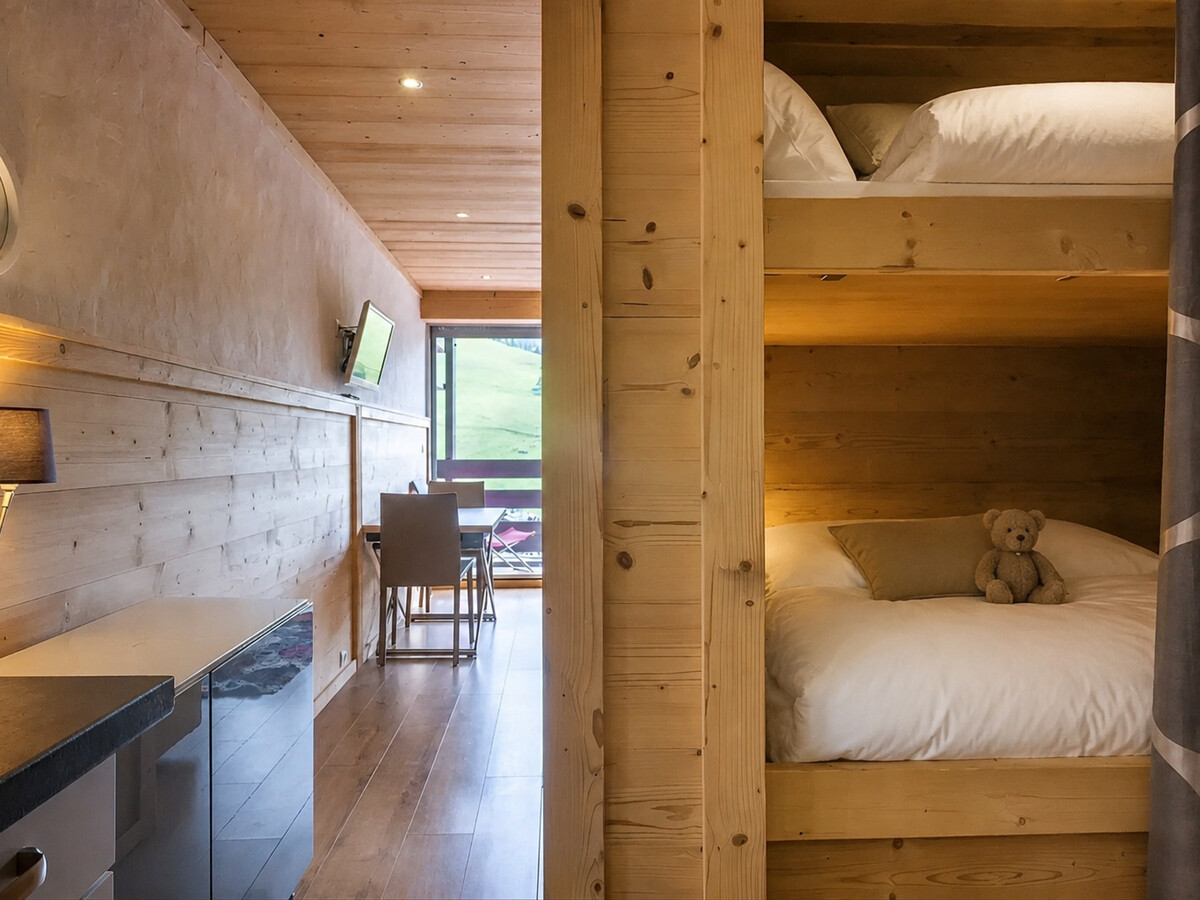 Studio Aiguille Verte, 27 m², vue montagne à La Clusaz - Photo 8