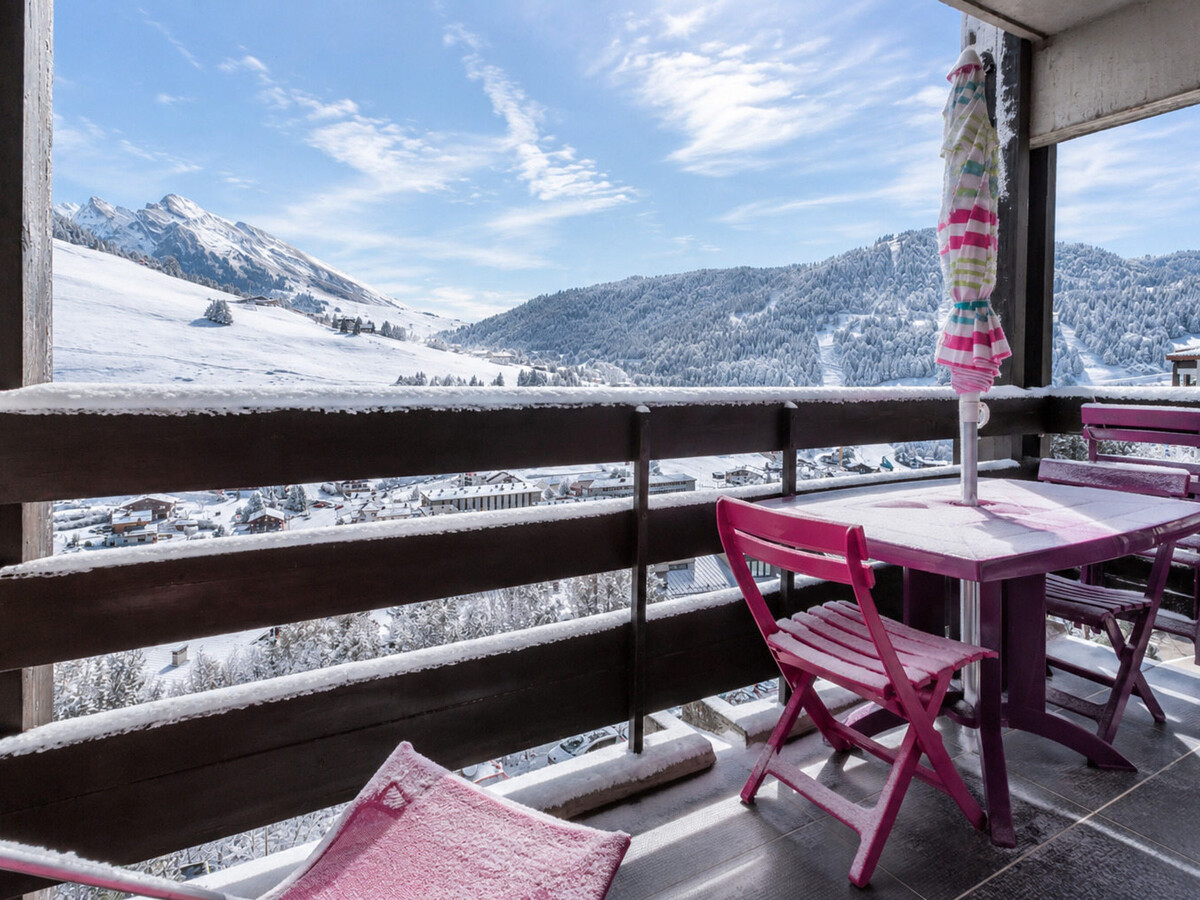 Studio Aiguille Verte, 27 m², vue montagne à La Clusaz - Photo 12
