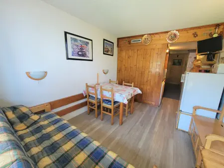 Studio ski aux pieds avec balcon, Les Arcs 1800 : photo 3
