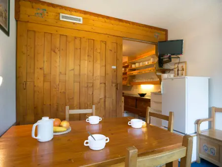 Studio ski aux pieds avec balcon, Les Arcs 1800 : photo 4