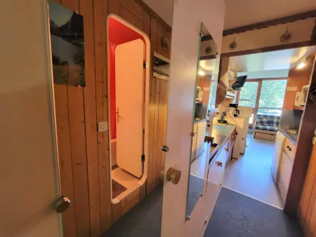 Studio ski aux pieds avec balcon, Les Arcs 1800 : photo 8