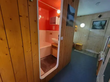 Studio ski aux pieds avec balcon, Les Arcs 1800 : photo 9