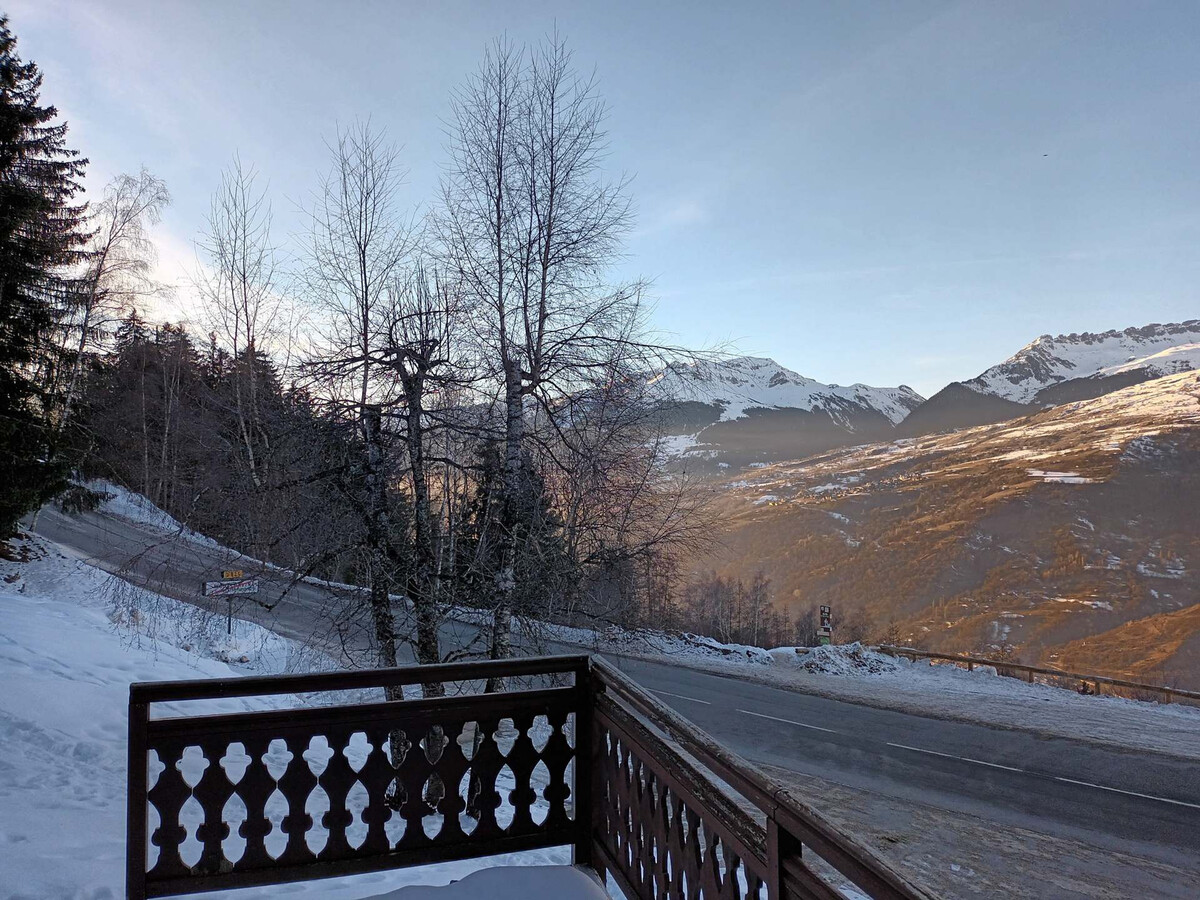 Studio 24m² terrasse vue vallée à 150m des pistes - Photo 5