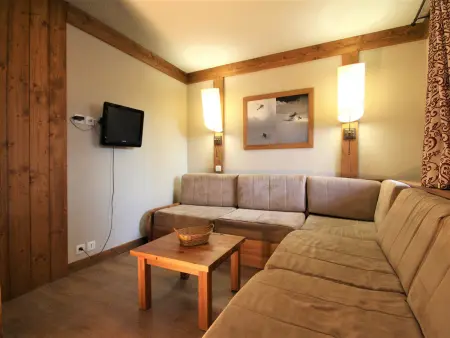 Location appartement à La Plagne Montchavin Les Coches, Studio agréable près des pistes avec terrasse et casier à skis