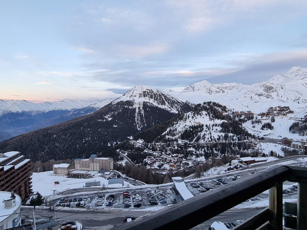 Studio 26m² vue Mont Blanc, skis aux pieds à Plagne Aime - Photo 13